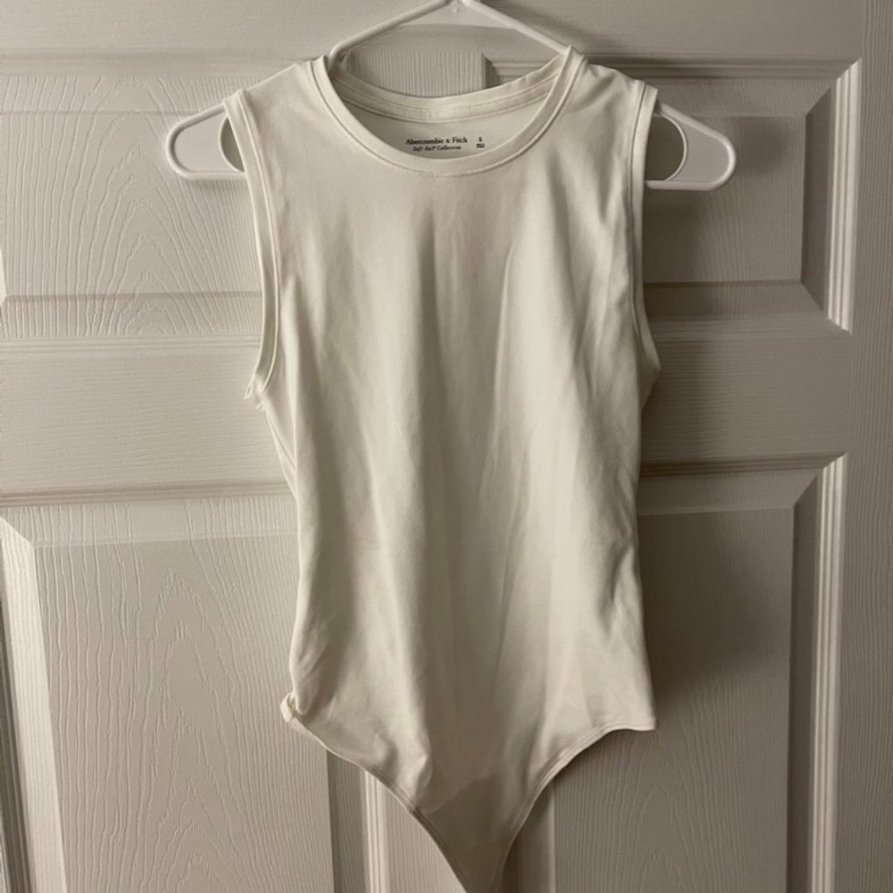 Abercrombie and Fitch white bodysuit